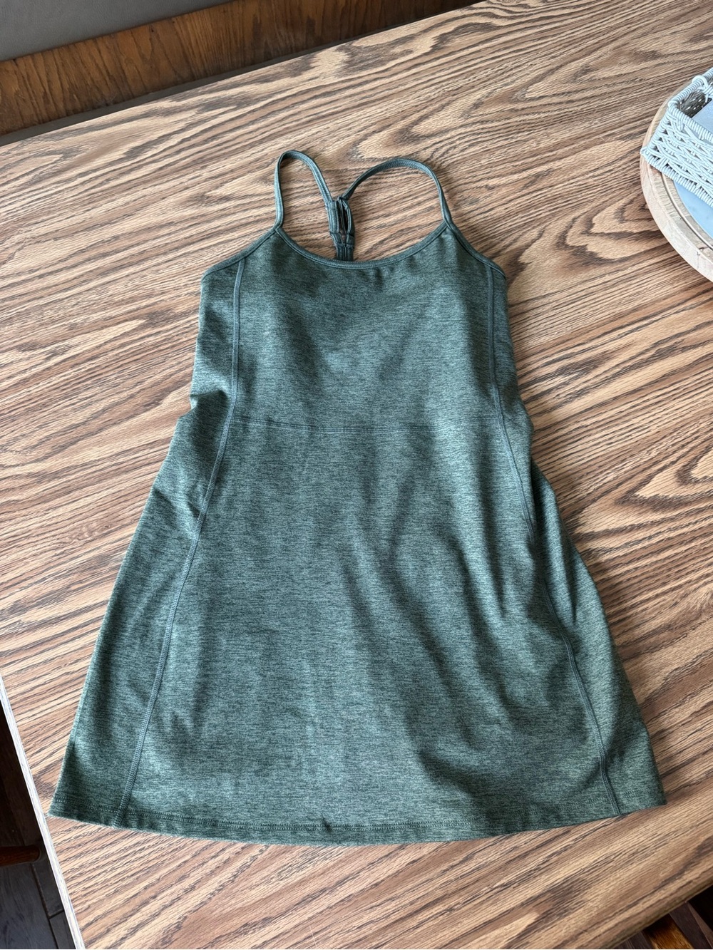 Old Navy CloudComfy Athletic Dress Built-In Shorts Dark Green Size Small